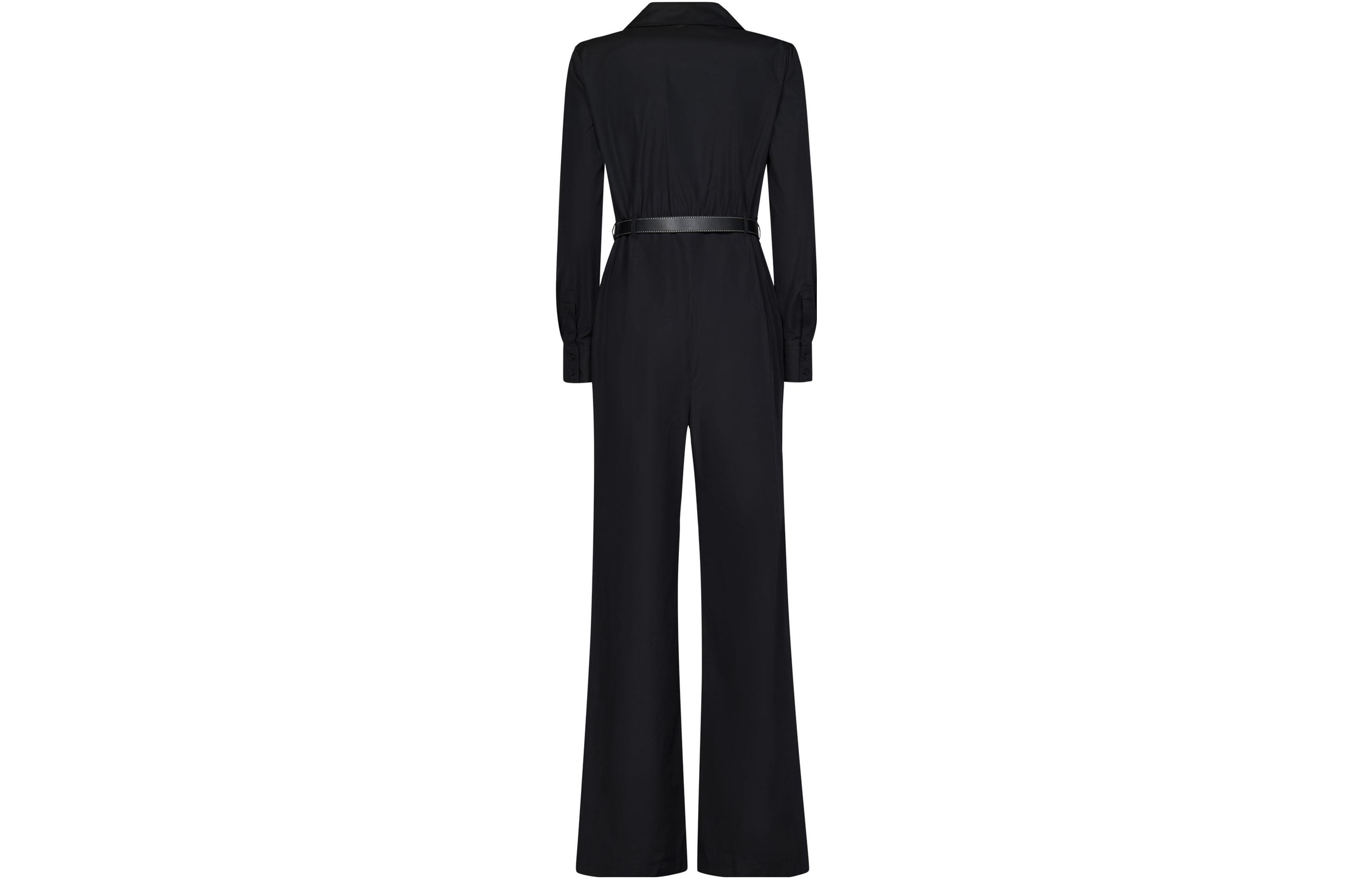 Lookbook (W) ''에스 막스 마라 스튜디오 솔리드 벨티드 롱슬리브 점프수트'' 2362410231600-004