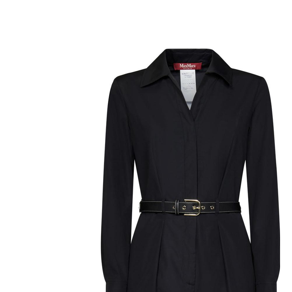 Shop (W) ''에스 막스 마라 스튜디오 솔리드 벨티드 롱슬리브 점프수트'' 2362410231600-004