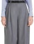 Sizing (Women) 'S Max Mara MaxMara Studio Straight-Leg Casual Pants Grey with Zipper Closure. 6136084106003-JUANITA