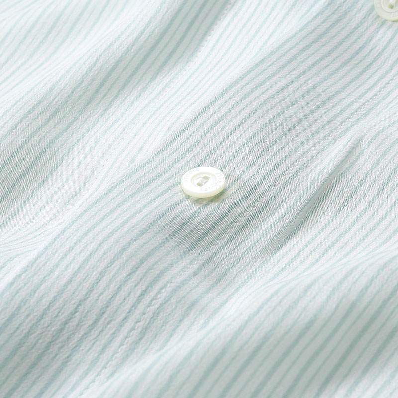 Details for (Women) 'S Max Mara MaxMara Studio  Striped Print Light Blue Long Sleeve Shirt. 1611103106002-GONG