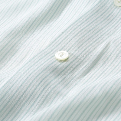 (Women) 'S Max Mara MaxMara Studio Striped Print Light Blue Long Sleeve Shirt. 1611103106002-GONG Details for (Women) 'S Max Mara MaxMara Studio Striped Print Light Blue Long Sleeve Shirt. 1611103106002-GONG