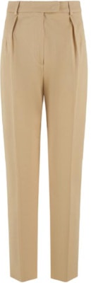 (Women) 'S Max Mara MaxMara Studio Calante Beige Pleated Zip Casual Suit Pants. 6131073106002-CALANTE Buy (Women) 'S Max Mara MaxMara Studio Calante Beige Pleated Zip Casual Suit Pants. 6131073106002-CALANTE