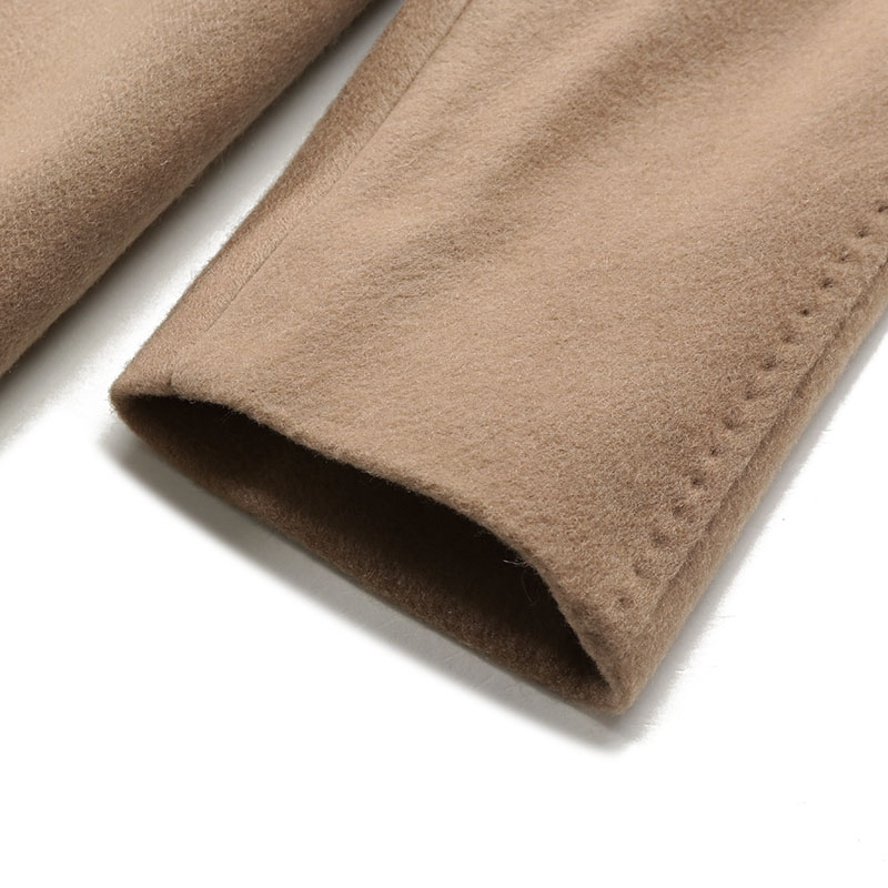 (Women) 'S Max Mara MaxMara Studio Feltro Belted Long Coat  Camel Color. 6016093906014-FELTRO 圖 4