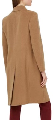 (W) ''S Max Mara MaxMara Studio FW22 Mantel Coklat Double-Breasted 60161629600-006 Purchase (W) ''S Max Mara MaxMara Studio FW22 Mantel Coklat Double-Breasted 60161629600-006