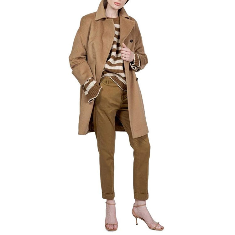Purchase (W) ''Abrigo de Lana de Camello Max Mara Studio FW22 para Mujer'' 60162023000006-3NARO