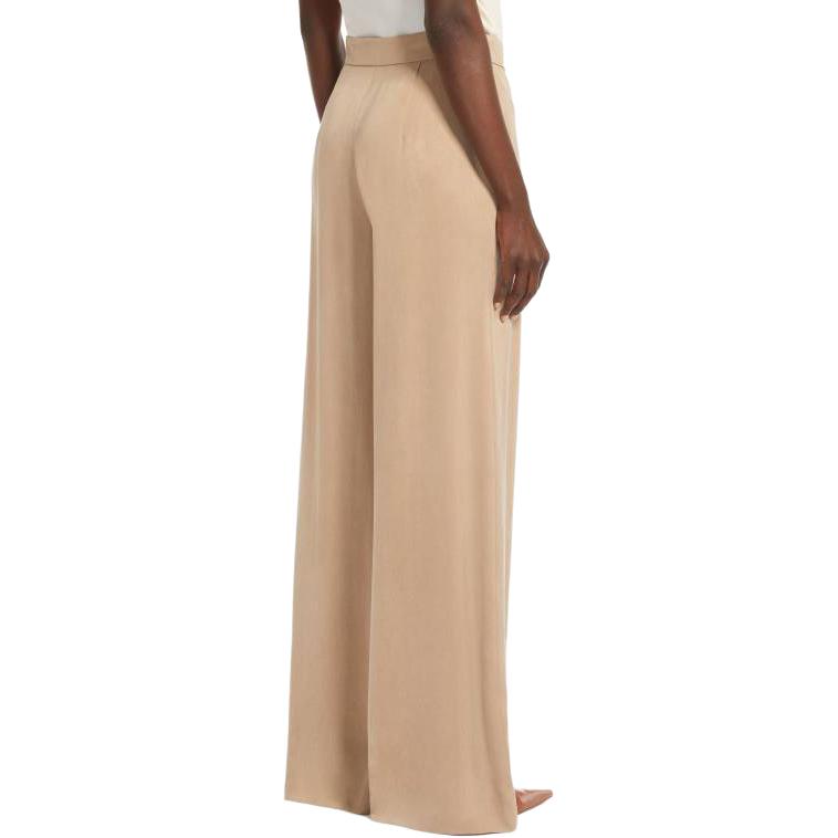 Purchase (W) Pantalones Anchos Satinados Max Mara Studio Gardena Beige Mujer Casual. 6131104106001-GARDENA