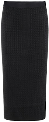 (W) ''Vestido Midi Ajustado de Punto Negro Max Mara Studio Ginosn Ropa Casual'' 6306023906001-GINOSA Order (W) ''Vestido Midi Ajustado de Punto Negro Max Mara Studio Ginosn Ropa Casual'' 6306023906001-GINOSA