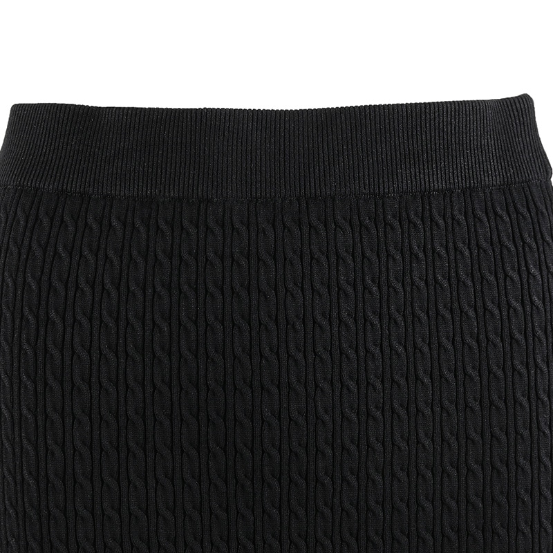 Purchase (W) ''Vestido Midi Ajustado de Punto Negro Max Mara Studio Ginosn Ropa Casual'' 6306023906001-GINOSA