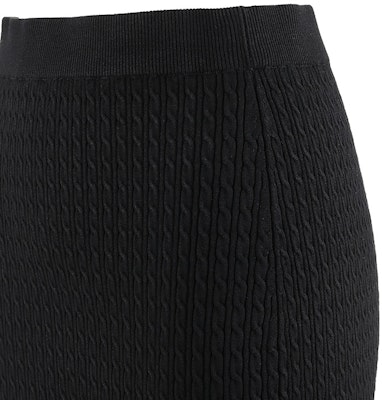 (W) ''Vestido Midi Ajustado de Punto Negro Max Mara Studio Ginosn Ropa Casual'' 6306023906001-GINOSA Details for (W) ''Vestido Midi Ajustado de Punto Negro Max Mara Studio Ginosn Ropa Casual'' 6306023906001-GINOSA