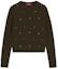 Order (Women) 'S Max Mara MaxMara Studio Harald Rhinestone Letter Knit Sweater in Khaki. 6366072306003-HARALD