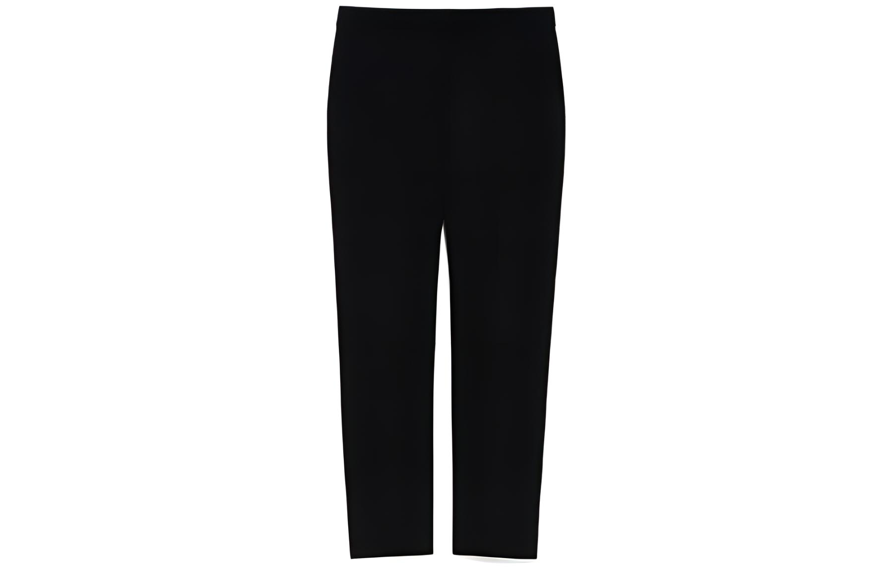 (Women) 'S Max Mara MaxMara Studio Jerta High-Waist Tapered Casual Pants Women Navy Blue. 6136062906001-JERTA