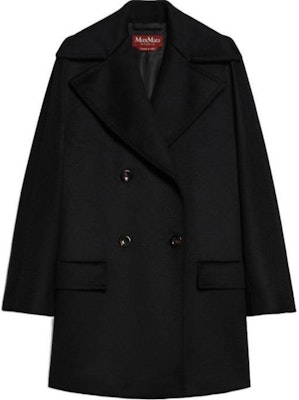 (W) Abrigo Largo Negro Doble Botonadura de Lana ''S Max Mara Studio Kent. 6086044106013-KENT Order (W) Abrigo Largo Negro Doble Botonadura de Lana ''S Max Mara Studio Kent. 6086044106013-KENT