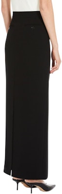 (Women) 'S Max Mara MaxMara Studio Lemma Black High-Waist Midi Casual Skirt for Women. 6106074106001-LEMMA Purchase (Women) 'S Max Mara MaxMara Studio Lemma Black High-Waist Midi Casual Skirt for Women. 6106074106001-LEMMA