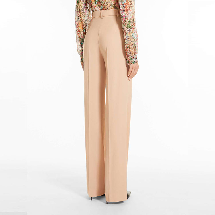 Purchase (Women) 'S Max Mara MaxMara Studio Mallo Wool Satin Crepe Casual Blazer  Khaki. 6131042706001-MALLO