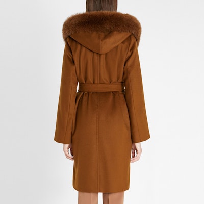 (W) ''S Max Mara MaxMara Studio MANGO シリーズ クラシック タイネック コート レディース 6016131906059-MANGO Shop (W) ''S Max Mara MaxMara Studio MANGO シリーズ クラシック タイネック コート レディース 6016131906059-MANGO