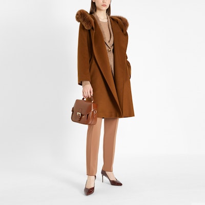 (W) ''S Max Mara MaxMara Studio MANGO シリーズ クラシック タイネック コート レディース 6016131906059-MANGO Details for (W) ''S Max Mara MaxMara Studio MANGO シリーズ クラシック タイネック コート レディース 6016131906059-MANGO