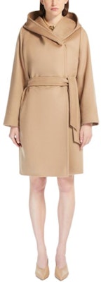 (W) ''S Max Mara MaxMara工作室女士新mang羊毛中长连帽大衣 - 驼色. POIZON240715255 Shop (W) ''S Max Mara MaxMara工作室女士新mang羊毛中长连帽大衣 - 驼色. POIZON240715255