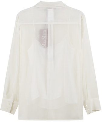 (Women) 'S Max Mara MaxMara Studio Orietta Collection White Lightweight Long-Sleeve Shirt for Women 6266013906001-ORIETTA Lookbook (Women) 'S Max Mara MaxMara Studio Orietta Collection White Lightweight Long-Sleeve Shirt for Women 6266013906001-ORIETTA