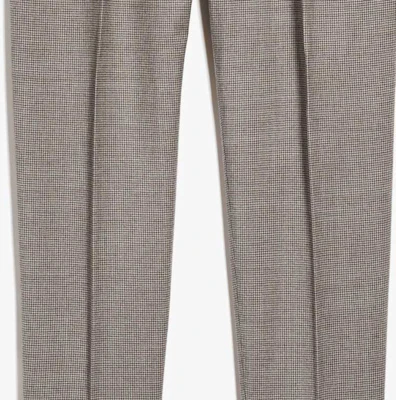 (Women) 'S Max Mara MaxMara Studio Palpiti High-Waist Checkered Tapered Pants for Women. 6136123306037-PALPITI Details for (Women) 'S Max Mara MaxMara Studio Palpiti High-Waist Checkered Tapered Pants for Women. 6136123306037-PALPITI