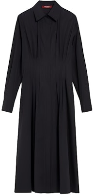 (Women) 'S Max Mara MaxMara Studio Pancia Long Sleeve Shirt Dress Women’s Black 6221012106004-PANCIA Buy (Women) 'S Max Mara MaxMara Studio Pancia Long Sleeve Shirt Dress Women’s Black 6221012106004-PANCIA