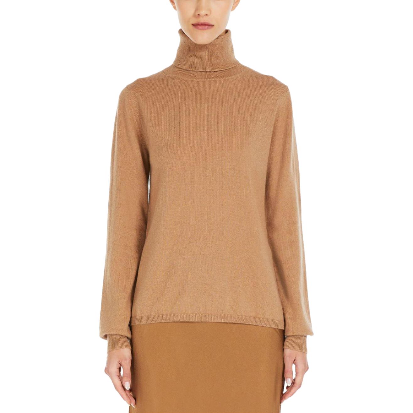 Shop (W) ''S Max Mara マックスマーラ スタジオ ラデューラ タートルネック カジュアルセーター ベージュ 6366093306005-RADURA