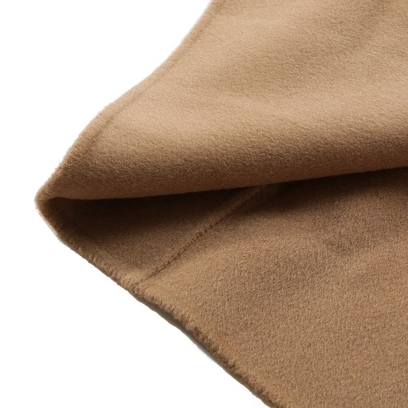 Shop (W) ''Max Mara Studio Rapido Mantel Panjang dengan Ikat Pinggang Warna Coklat Solid'' 1601106106010-RAPIDO