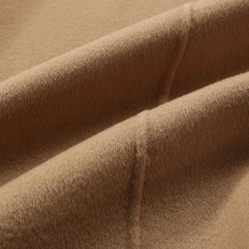 Details for (W) ''Max Mara Studio Rapido Mantel Panjang dengan Ikat Pinggang Warna Coklat Solid'' 1601106106010-RAPIDO