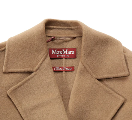 (W) ''Max Mara Studio Rapido Mantel Panjang dengan Ikat Pinggang Warna Coklat Solid'' 1601106106010-RAPIDO Sizing (W) ''Max Mara Studio Rapido Mantel Panjang dengan Ikat Pinggang Warna Coklat Solid'' 1601106106010-RAPIDO