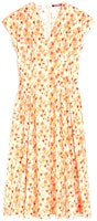 (Women) 'S Max Mara MaxMara Studio SS23 Digine Floral Print Waist Dress Women’s Orange Maxi 6221063106005-DIGIONE (Women) 'S Max Mara MaxMara Studio SS23 Digine Floral Print Waist Dress Women’s Orange Maxi 6221063106005-DIGIONE