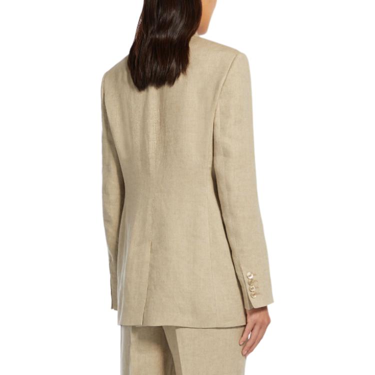 (Women) 'S Max Mara MaxMara Studio Vandea Beige Slim-Fit Single-Breasted  Blazer. 6041034206016-VANDEA 圖 5