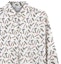 Sizing (Women) 'S Max Mara MaxMara Taro Collection Lipstick Print Long Sleeve Shirt Women Pearl White. 1116103906005-TARO