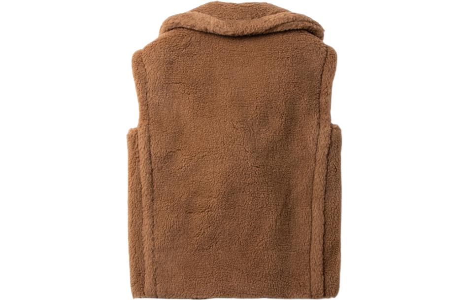 (Women) 'S Max Mara MaxMara Teano  Solid Vest Single Button Blazer in Brown. 12760223000-TEANO 圖 3