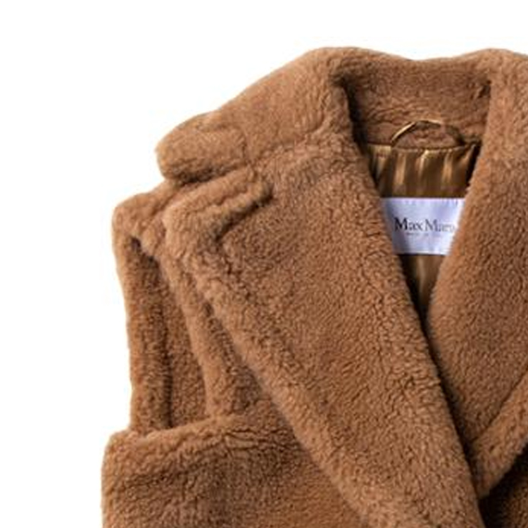 (Women) 'S Max Mara MaxMara Teano  Solid Vest Single Button Blazer in Brown. 12760223000-TEANO 圖 4