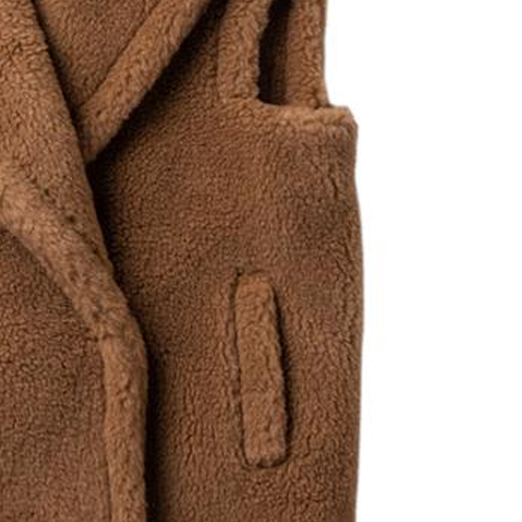 (Women) 'S Max Mara MaxMara Teano  Solid Vest Single Button Blazer in Brown. 12760223000-TEANO 圖 7