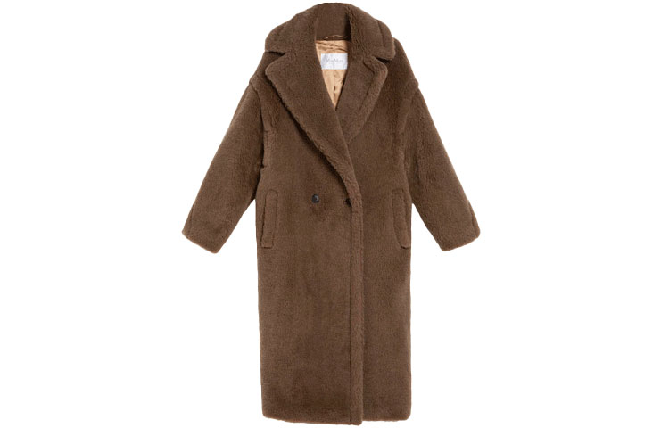 Order (Women) 'S Max Mara MaxMara Teddy Bear Coat Long Classic Overcoat in Dove Gray. 1016151306004-TEDGIRL