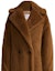 Details for (Women) 'S Max Mara MaxMara Teddy Classic Long Coat for Women - Tobacco Brown 1016151306015-TEDGIRL