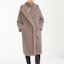 Lookbook (Women) 'S Max Mara MaxMara Teddy Series Beige Classic Collar Button-Up Coat for Women 1016049306002-TEDGIRL