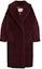 Buy (Women) 'S Max Mara MaxMara Tedgirl Teddy Wool Blend Coat Burgundy Red 1016022306019-TEDGIRL