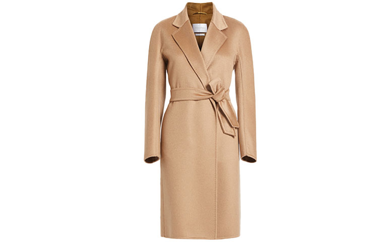 (Women) 'S Max Mara MaxMara Tedgirl Pure Cashmere Brown Coat Handcrafted Outerwear. 1011071106-TEDGIRL 圖 2