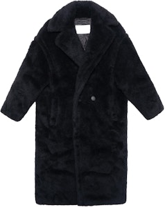 (W) マックスマーラ Tedgirl テディコート ブラック ウールブレンド ロングコート 10161513600-008-TEDGIRL Order (W) マックスマーラ Tedgirl テディコート ブラック ウールブレンド ロングコート 10161513600-008-TEDGIRL