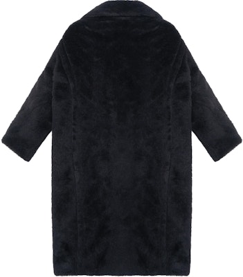 (W) マックスマーラ Tedgirl テディコート ブラック ウールブレンド ロングコート 10161513600-008-TEDGIRL Lookbook (W) マックスマーラ Tedgirl テディコート ブラック ウールブレンド ロングコート 10161513600-008-TEDGIRL