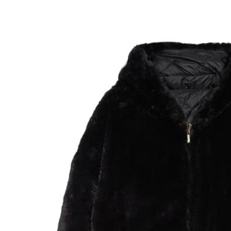 Lookbook (Women) 'S Max Mara MAXMARA THE CUBE  Black Solid Zip-Up Hoodie Long Sleeve Jacket 2394861436600