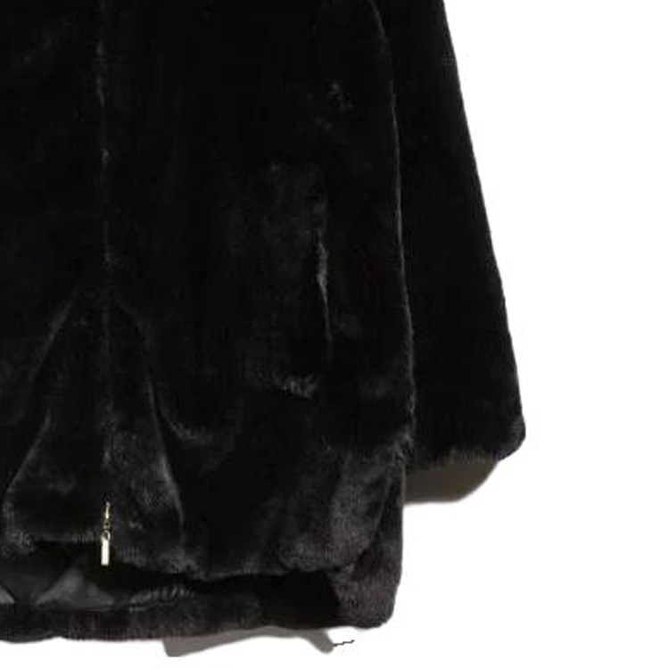 Details for (Women) 'S Max Mara MAXMARA THE CUBE  Black Solid Zip-Up Hoodie Long Sleeve Jacket 2394861436600