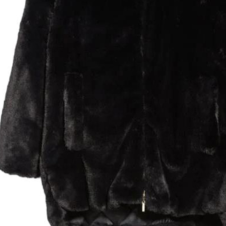 Sizing (Women) 'S Max Mara MAXMARA THE CUBE  Black Solid Zip-Up Hoodie Long Sleeve Jacket 2394861436600