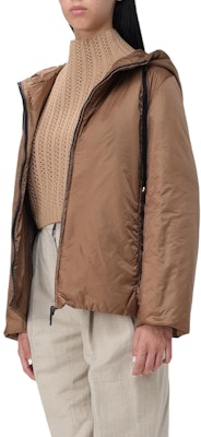 (W) ''Max Mara The Cube'' Jaket Hoodie Zip-Up Coklat Pejal 2429486024600-051 Shop (W) ''Max Mara The Cube'' Jaket Hoodie Zip-Up Coklat Pejal 2429486024600-051