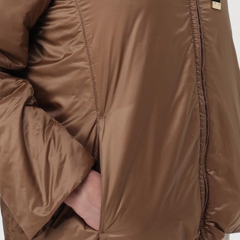 Details for (W) ''Max Mara The Cube'' Jaket Hoodie Zip-Up Coklat Pejal 2429486024600-051