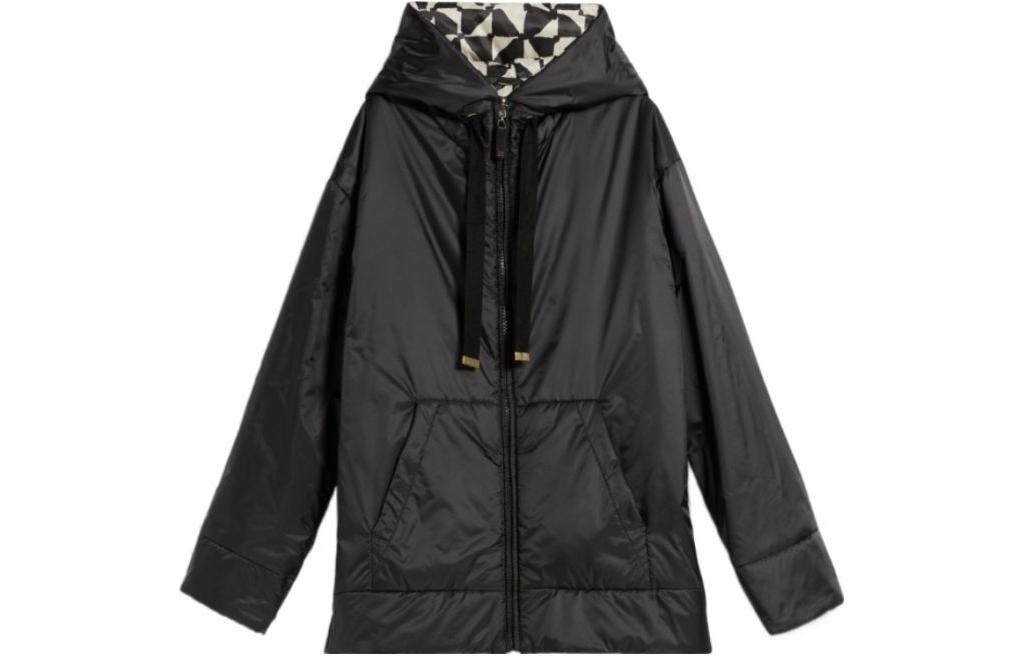 (Women) 'S Max Mara MAXMARA THE CUBE  Reversible Hooded Down Jacket Black 9486113406-009