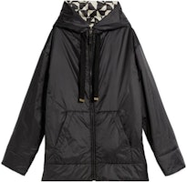 (Women) 'S Max Mara MAXMARA THE CUBE Reversible Hooded Down Jacket Black 9486113406-009 (Women) 'S Max Mara MAXMARA THE CUBE Reversible Hooded Down Jacket Black 9486113406-009