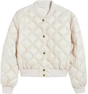 (W) ''S Max Mara MAXMARA THE CUBE 可雙面穿綢緞米色飛行夾克 9481014406-081 Order (W) ''S Max Mara MAXMARA THE CUBE 可雙面穿綢緞米色飛行夾克 9481014406-081