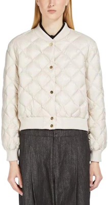 (W) ''S Max Mara MAXMARA THE CUBE 可雙面穿綢緞米色飛行夾克 9481014406-081 Shop (W) ''S Max Mara MAXMARA THE CUBE 可雙面穿綢緞米色飛行夾克 9481014406-081